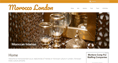 Desktop Screenshot of moroccolondon.co.uk